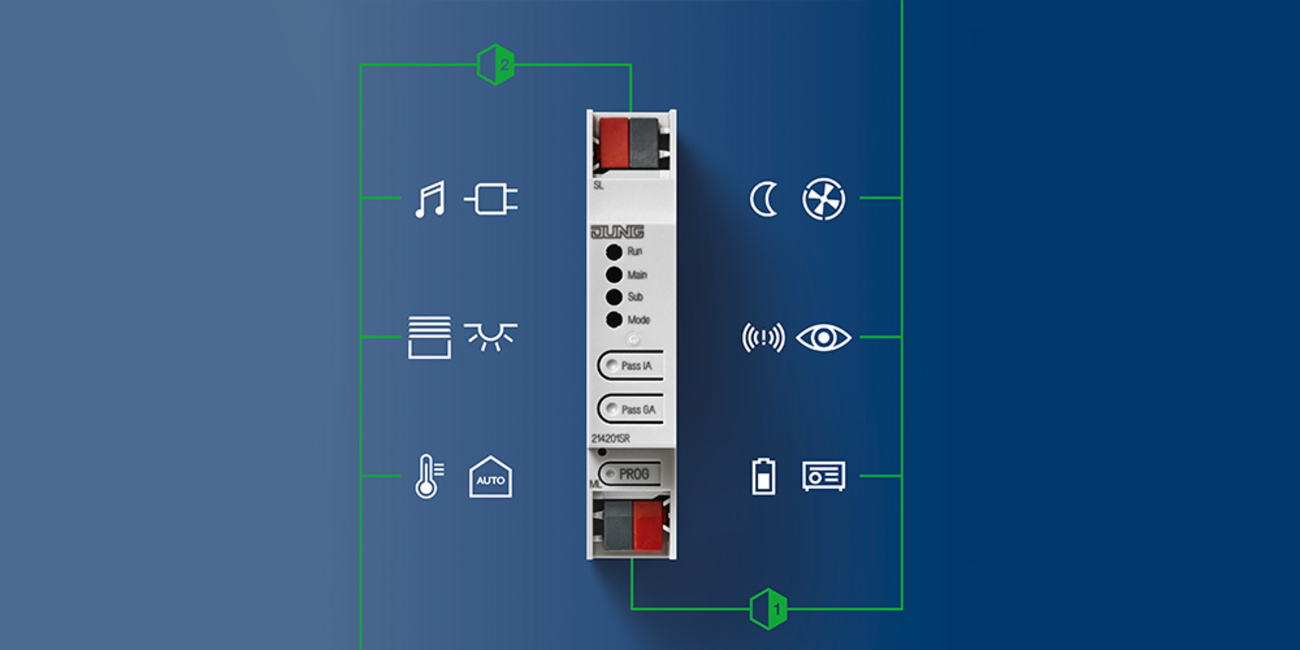 KNX Bereichs- und Linienkoppler bei Elektro Schulze GmbH in Eckental